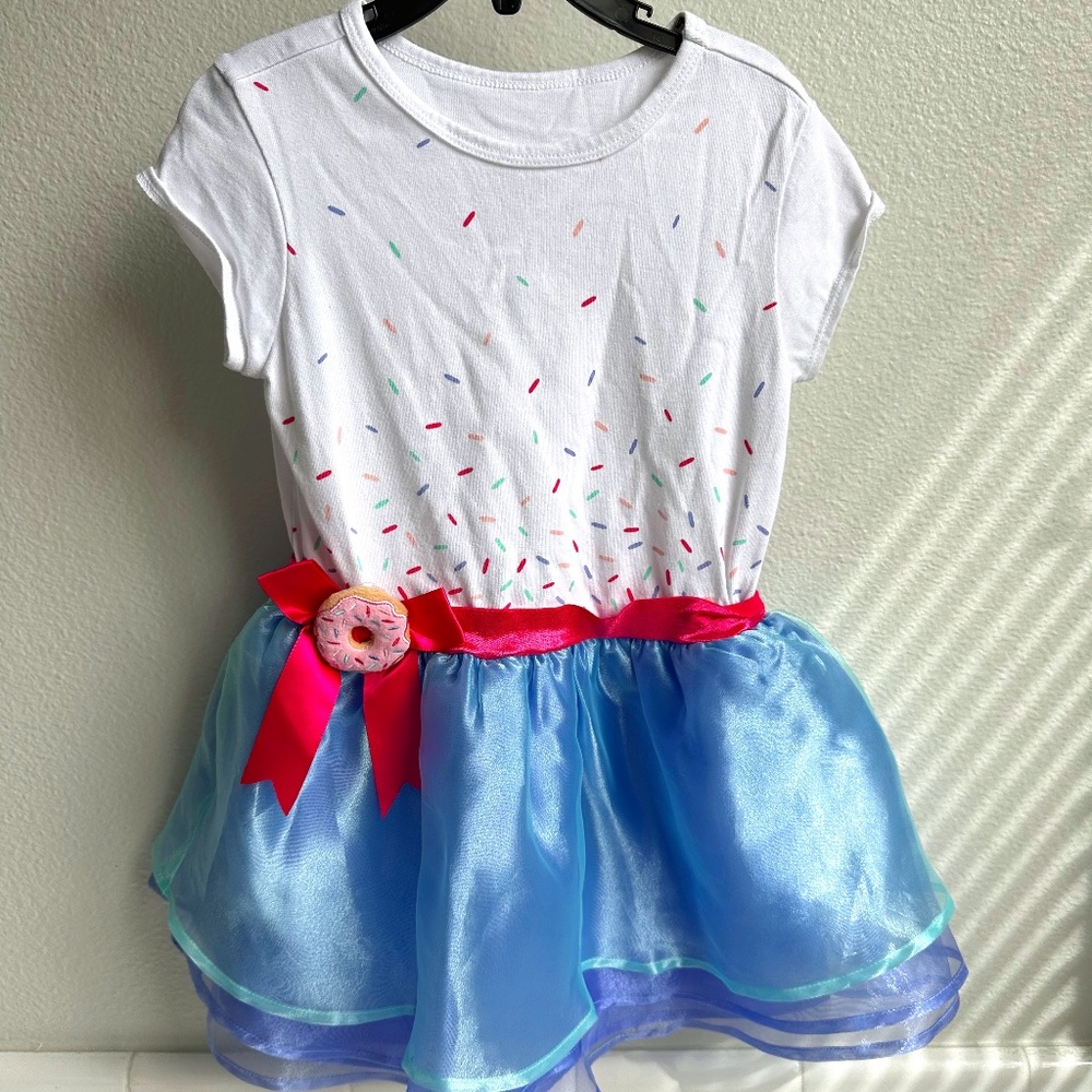 American Girl Bitty Baby 3D Donut Dress Size 5